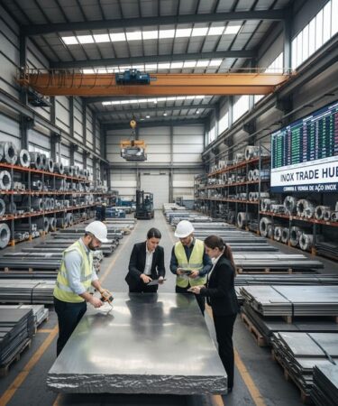 Compra e venda de aço inox: Conheça a 5M Metais em SP