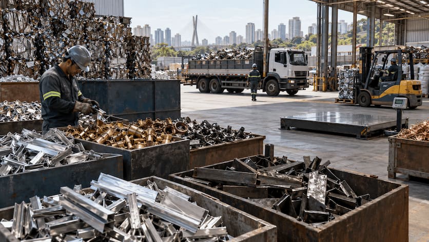 Comércio de sucata em São Paulo: onde vender seus materiais